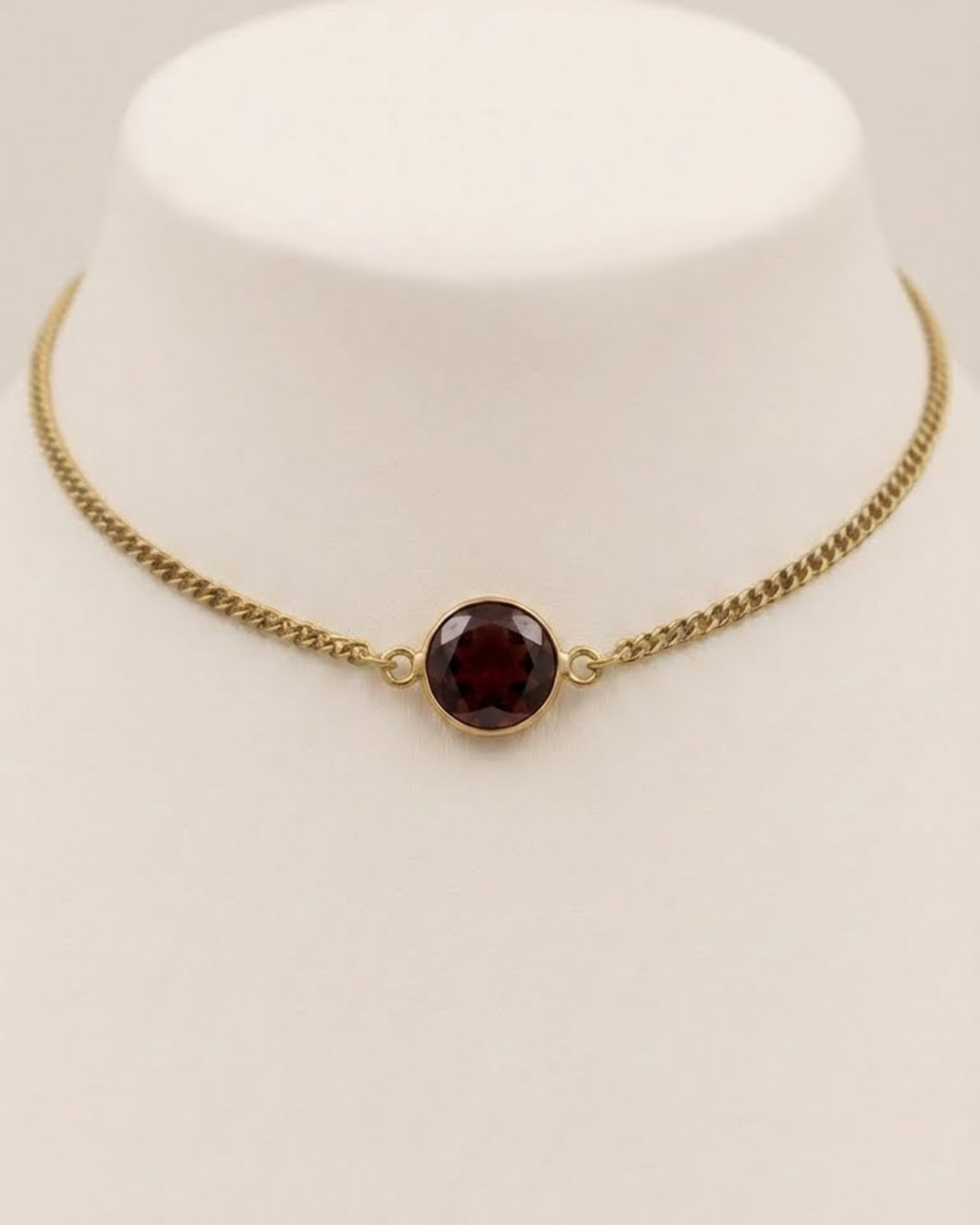 Ember Gate ✦ Garnet Choker