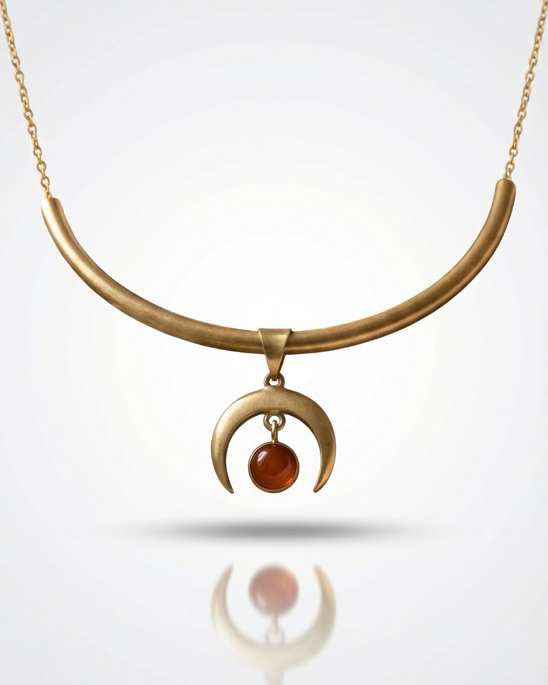 Ember Crescent Choker