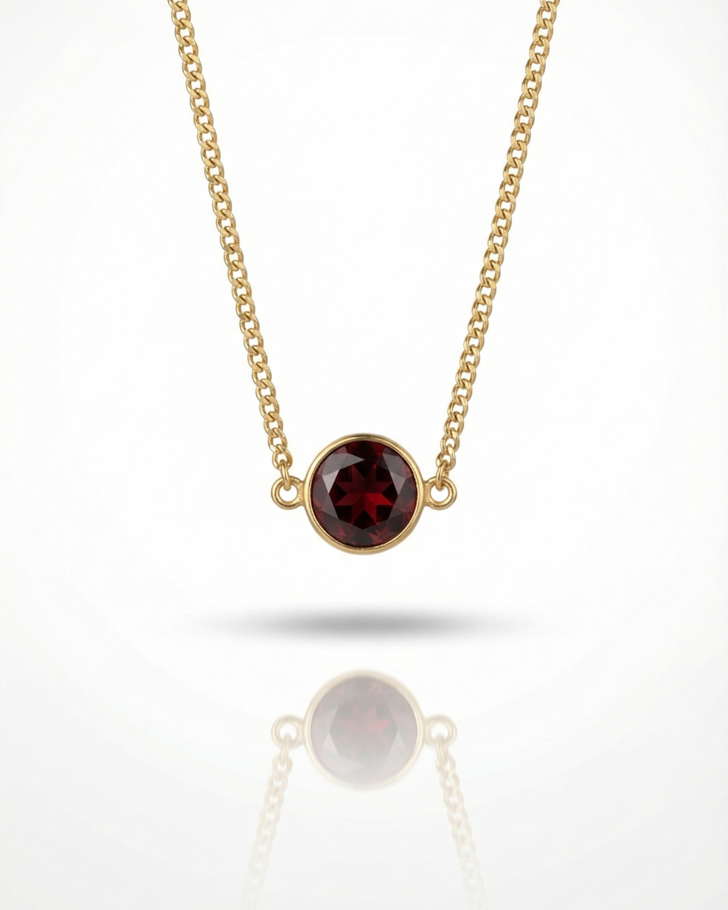 Ember Gate ✦ Garnet Choker