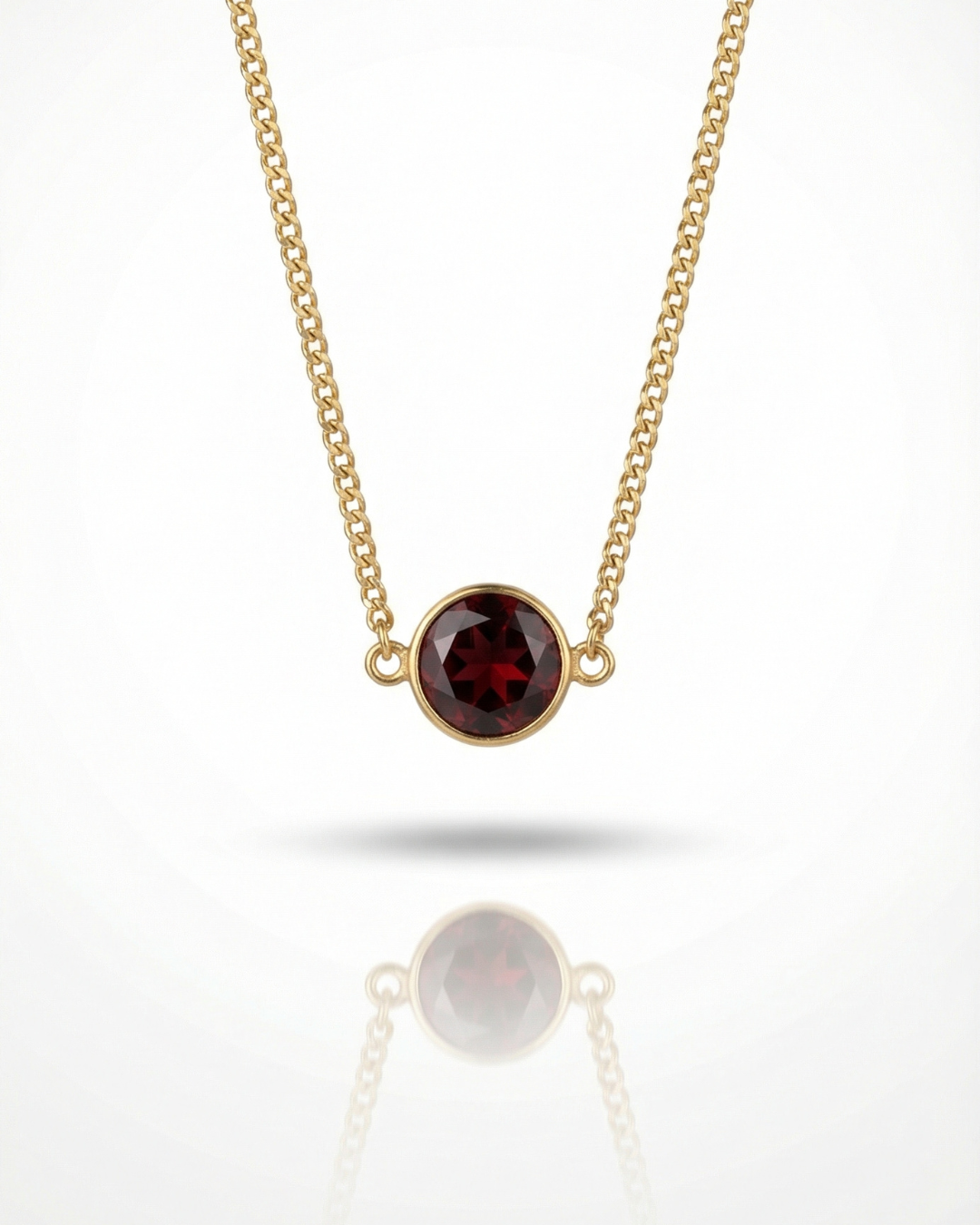Ember Gate ✦ Garnet Choker