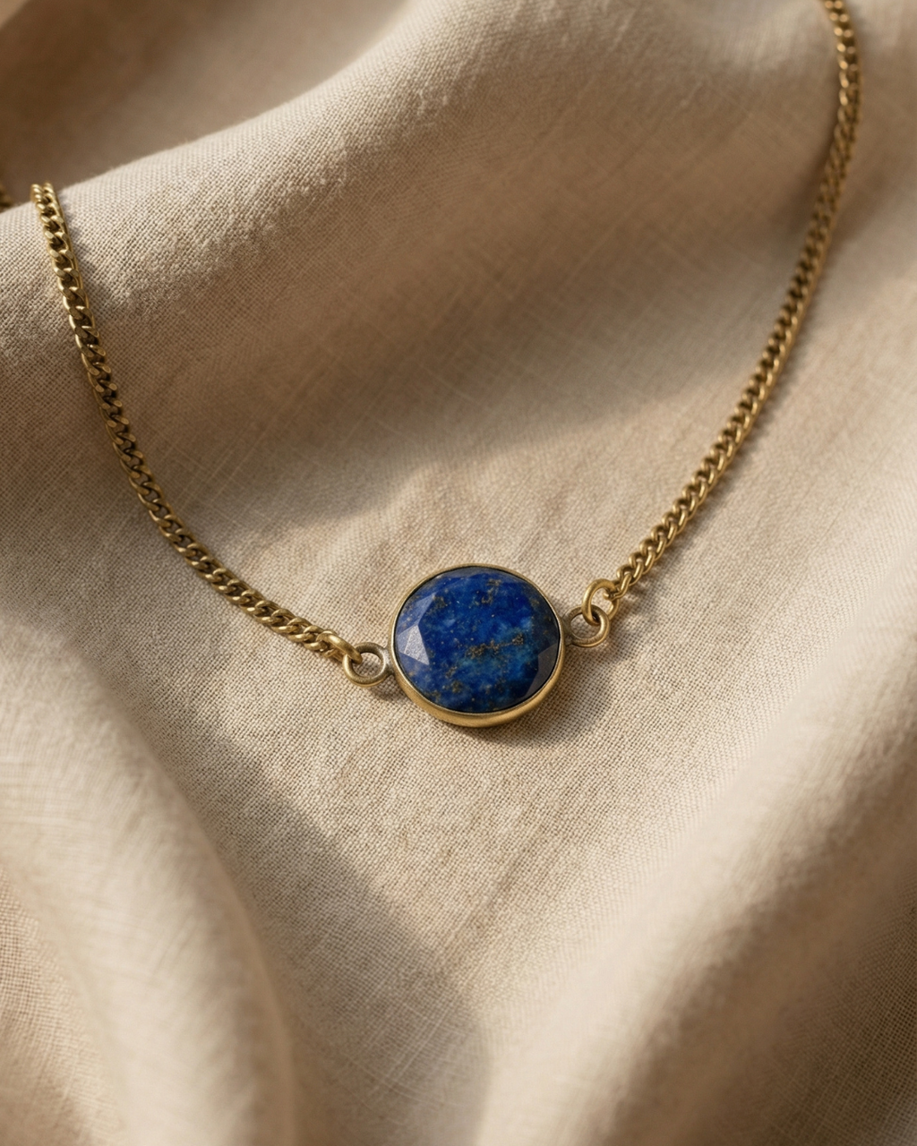 Midnight Veil ✦ Lapis Lazuli Choker