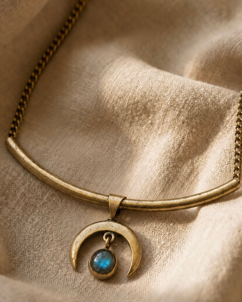 Full Moon Labradorite Choker