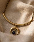 Full Moon Amethyst Choker