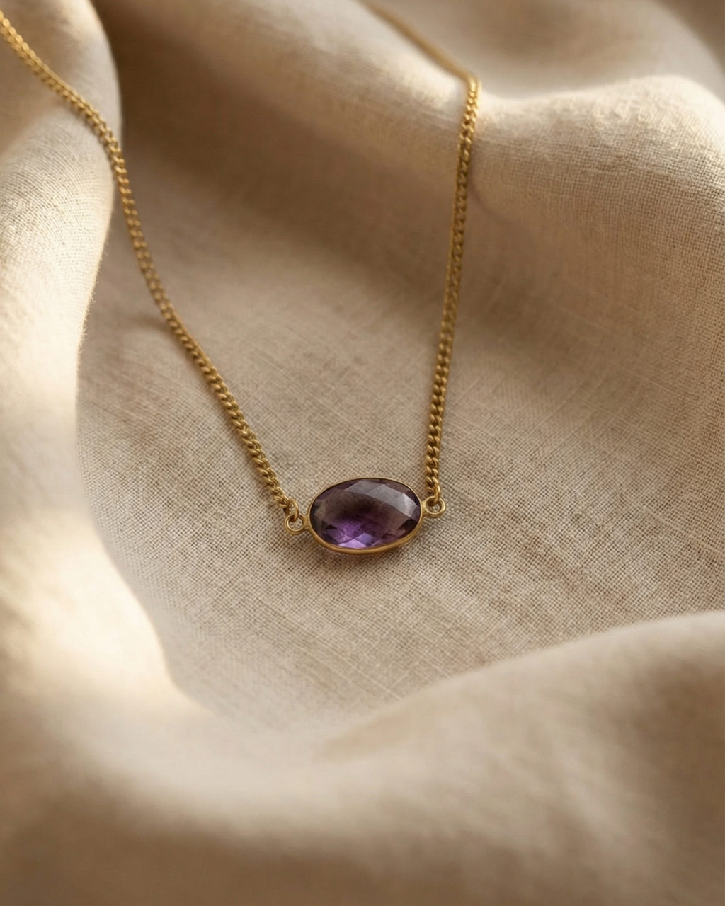 Dusk Hold ✦ Amethyst Choker