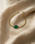 Verdant Still ✦ Green Onyx Choker