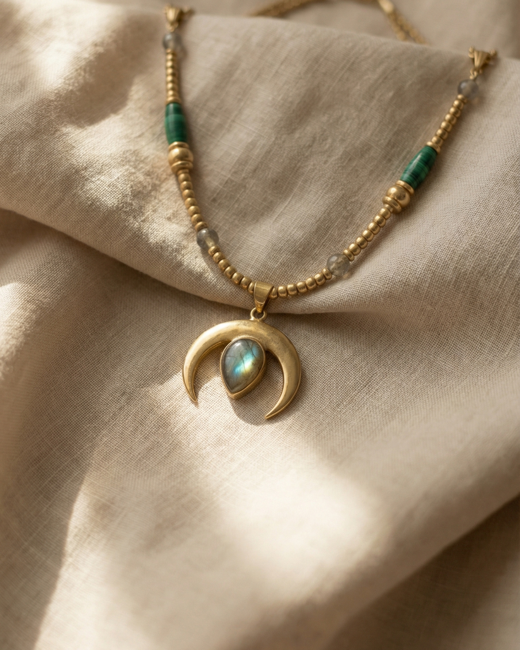Crescent Veil Choker